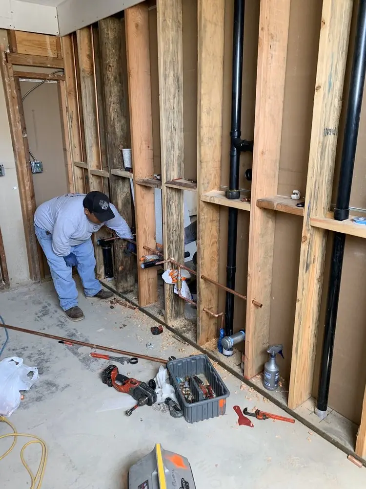 Commercial rough-in plumbing for Water Heater Replacement in Binghampton-Lester